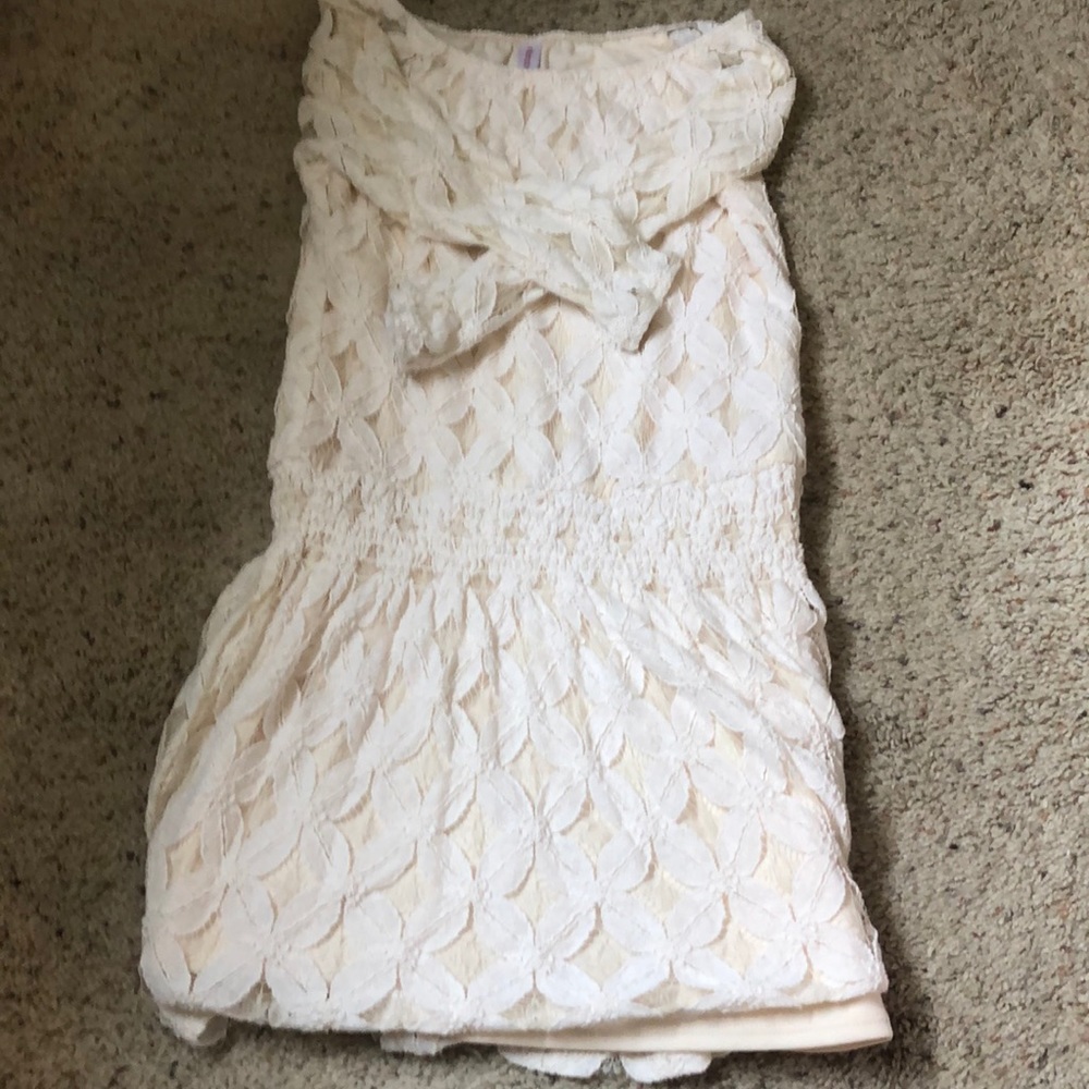 Off white dress
